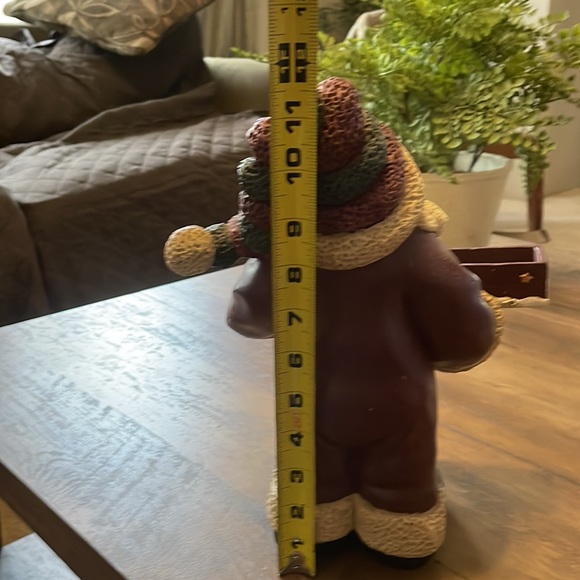 Christmas Holiday Santa Resin Statue Figure 12” - Picture 10 of 14